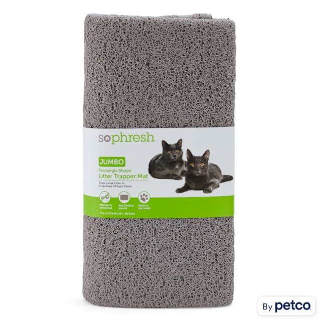 So Phresh Rectangle Shape Cat Litter Trapper Mat 47