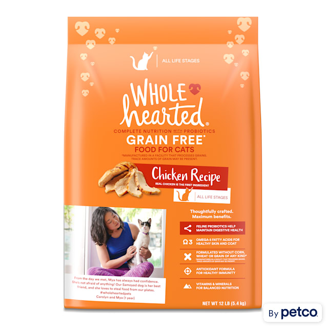 Chicken free 2025 cat food