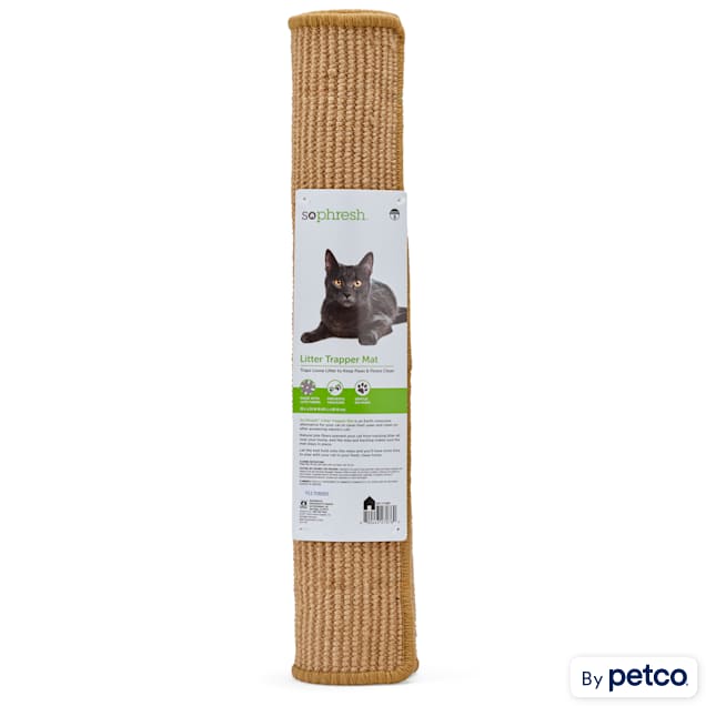 So Phresh Jute Cat Litter Trapper Mat, 24" x 36" Petco