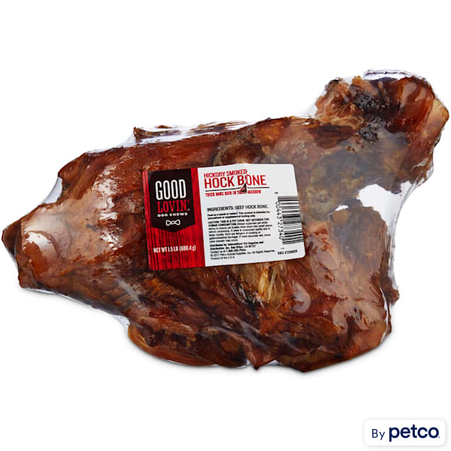 Good Lovin' Hickory Smoked Hock Bone Dog Chew, 1.5 lbs. - Carousel image #1