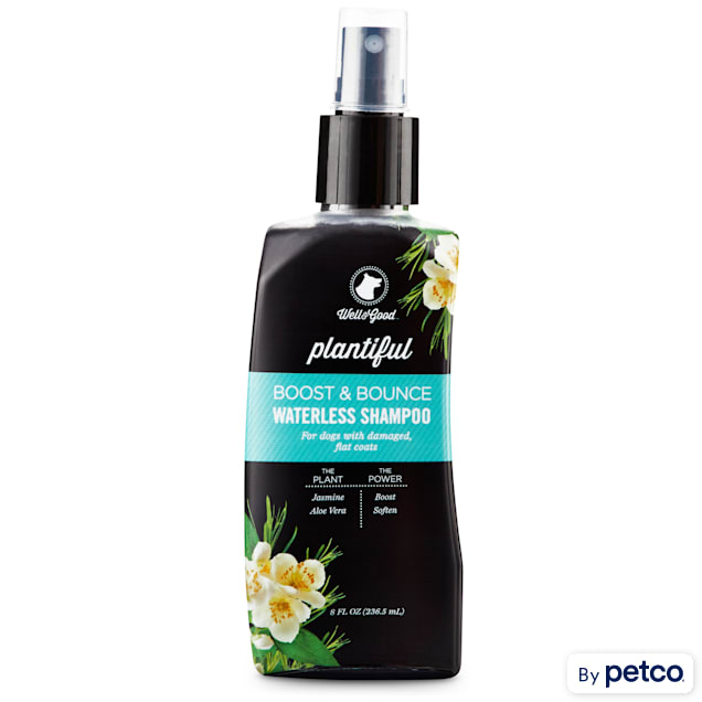 Well & Good Plantiful Boost & Bounce Waterless Dog Shampoo, 8 fl. oz. - Carousel image #1