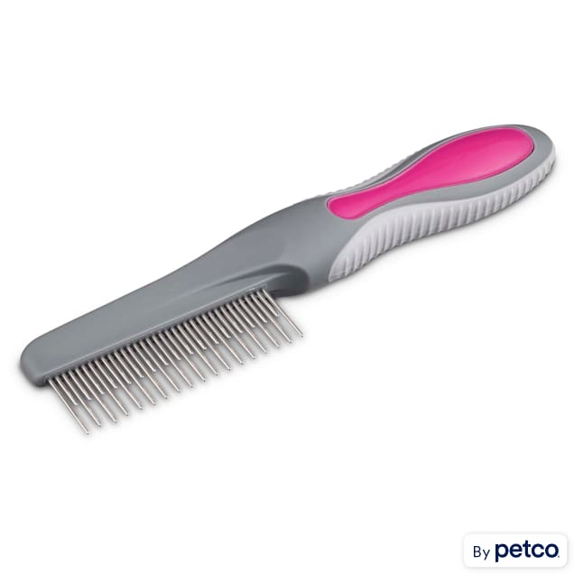 Well & Good Pink Undercoat Cat Comb - Carousel image #1