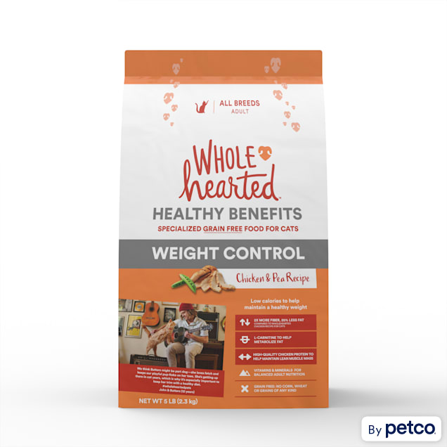 Wholehearted weight new arrivals control cat food