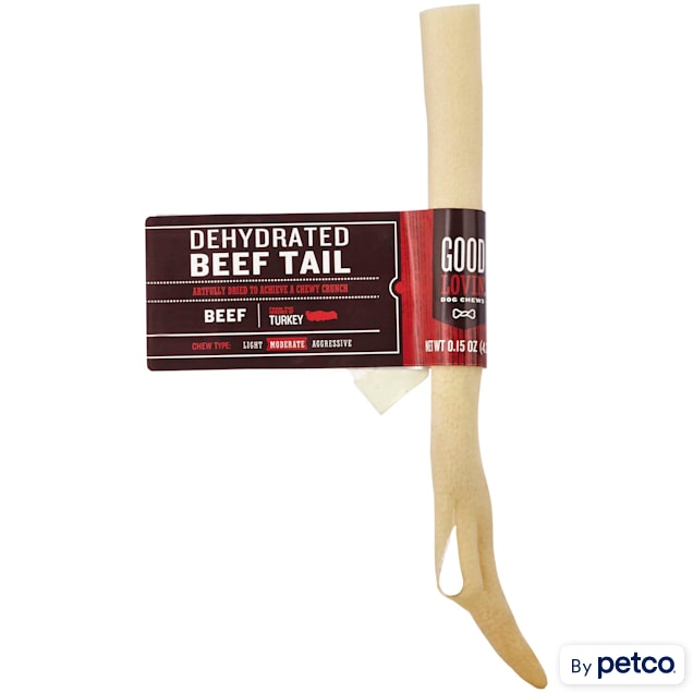 Good Lovin' Dehydrated Beef Tail Dog Chew, Pack of 1 Petco