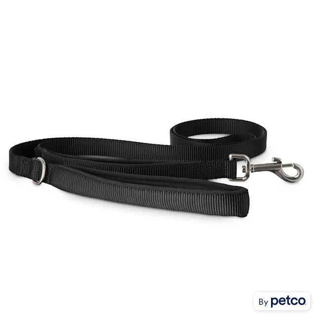 Good2Go Black 2-in-1 Dog Leash, 4.5 ft. - Carousel image #1