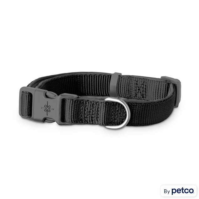 Good2Go Black Neoprene Padded Dog Collar, Large/X-Large - Carousel image #1