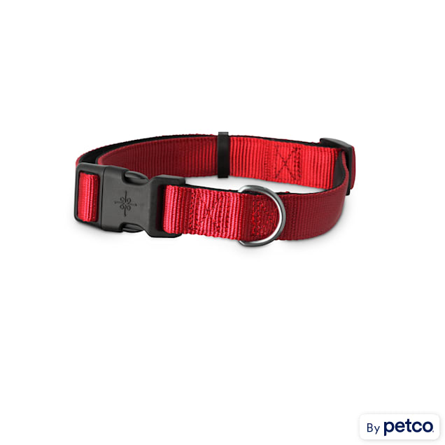 Good2Go Red Neoprene Padded Dog Collar, Medium - Carousel image #1