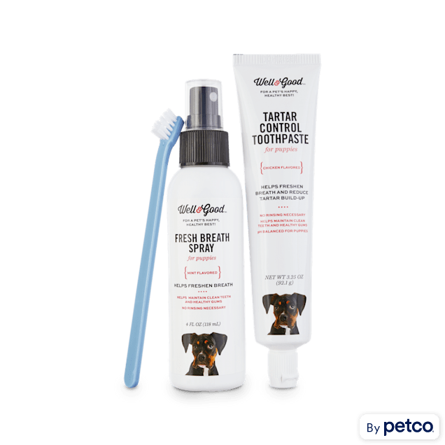 Well & Good Fresh Breath Puppy Kit, 3.25 oz. - Carousel image #1