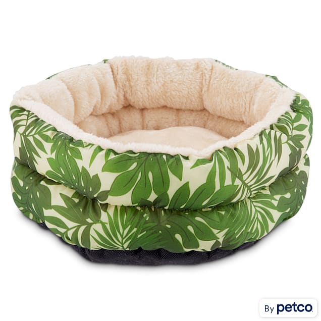 You & Me Tropical Oasis Small Animal Donut Bed - Carousel image #1