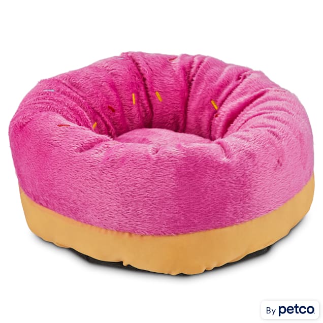 You & Me Yummy Snuggles Small Animal Donut Bed | Petco