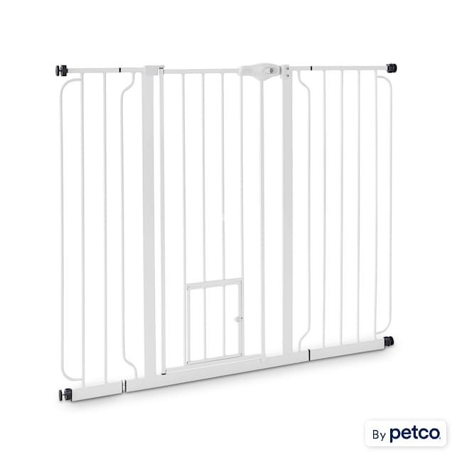 EveryYay In The Zone Extra-Tall Walk-Through Pet Gate, 29-50 W X 41 H