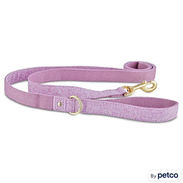 Bond & Co. Lavender Tweed Dog Leash, 6 ft. - Carousel image #1