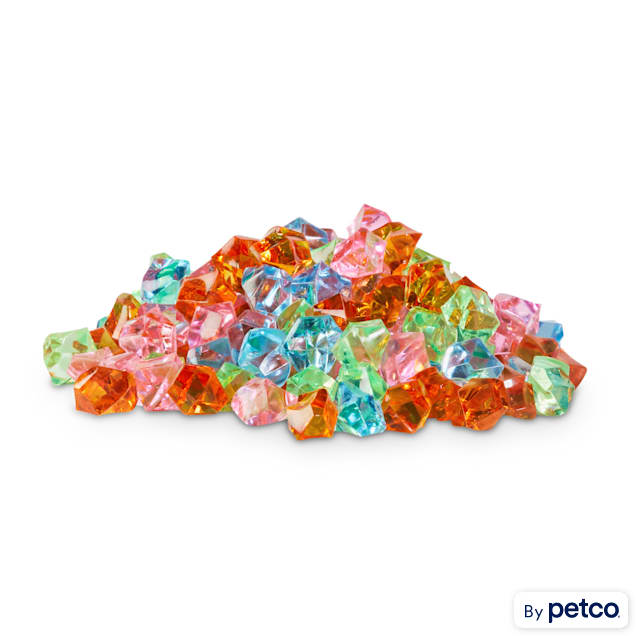 Imagitarium Neon Bright Gem Gravel Aquarium Gravel Accent Mix, 3 oz. - Carousel image #1