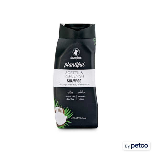 Well & Good Plantiful Soften & Replenish Coconut Dog Shampoo, 16 fl. oz. - Carousel image #1
