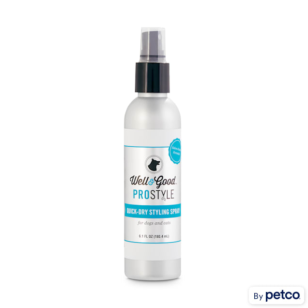 Well & Good ProStyle Quick-Dry Dog and Cat Styling Spray, 6.1 fl. oz. - Carousel image #1