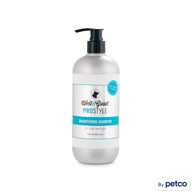 Well & Good ProStyle Brightening Cat and Dog Shampoo, 18 fl. oz. - Carousel image #1