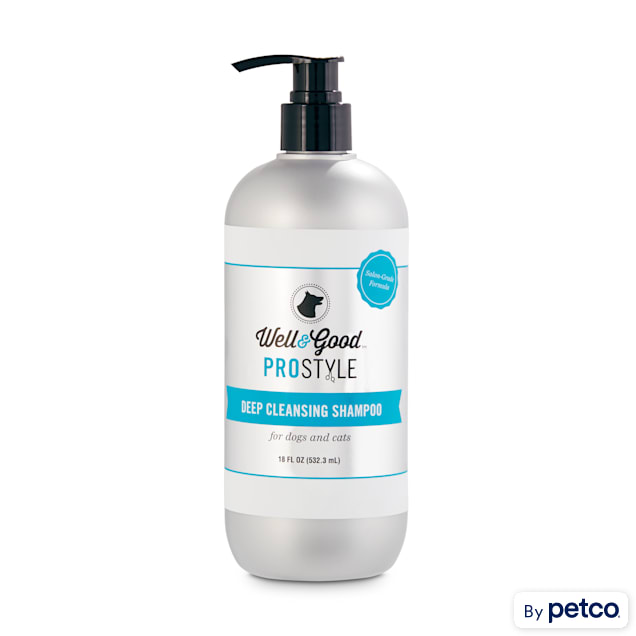 Well & Good ProStyle Deep Cleansing Shampoo for Dogs and Cats, 18 fl. oz. - Carousel image #1
