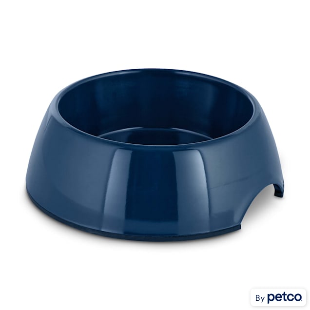 Harmony Navy Skid-Resistant Melamine Bowl Base, 1.75 Cup - Carousel image #1