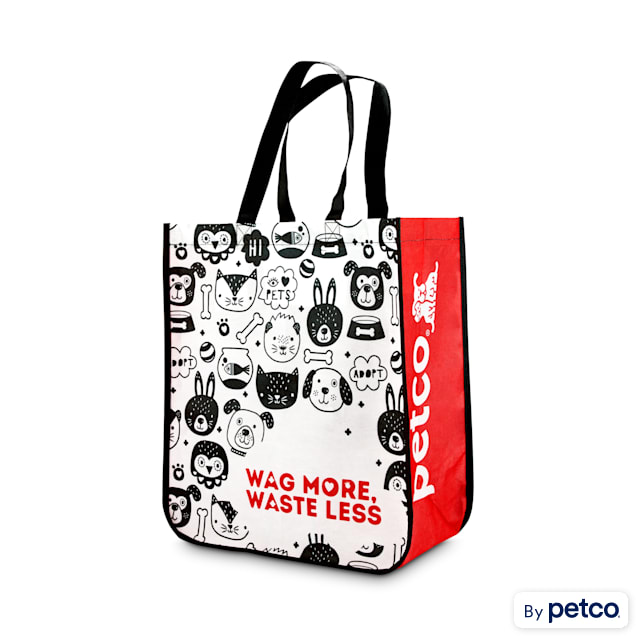 Petco Doodle-Print Reusable Bag, Medium - Carousel image #1