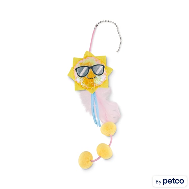 Leaps & Bounds Little Thrills Sun Teaser Refill Kitten Toy - Carousel image #1