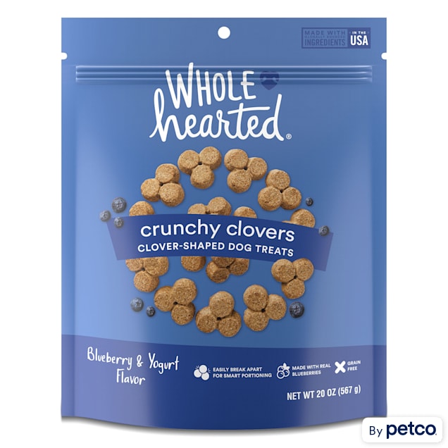 WholeHearted Grain Free Blueberry/Yogurt Dog Treats, 20 oz. - Carousel image #1