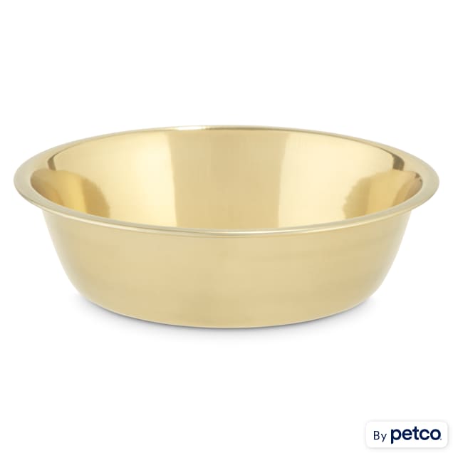 Harmony Gold Stainless Steel Dog Bowl, 1.75 Cup - Carousel image #1