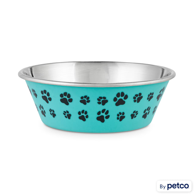 Harmony Aqua Paws Skid Resistant Stylish Dog Bowl 2 Cups