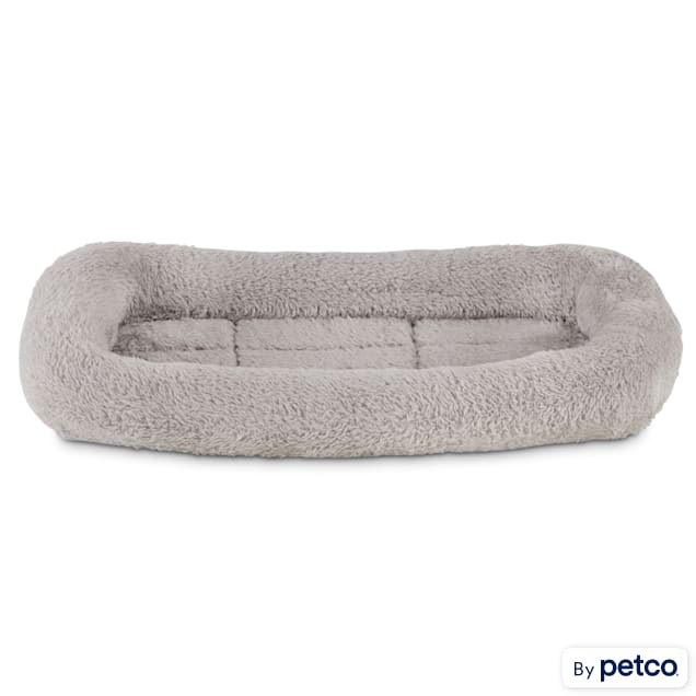 Perfect Pet Flat Bolstered Mat - Grey