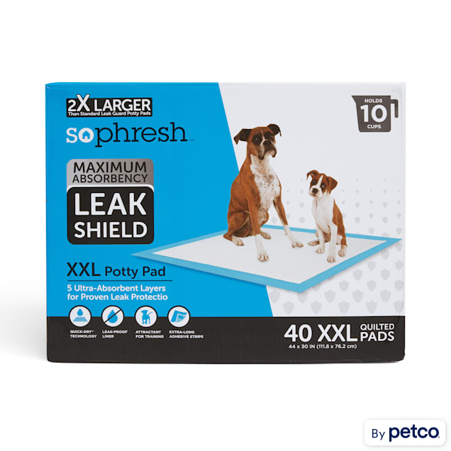 Leak-Proof Slide-proof Dog Pads (Count: 50 ct)