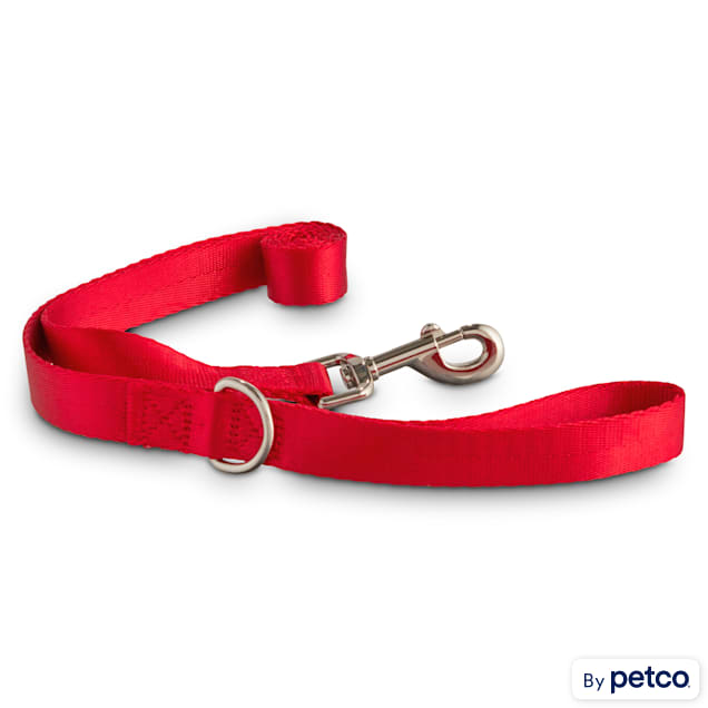 Good2Go Red Nylon Dog Leash, 1" Width, 4 ft. - Carousel image #1