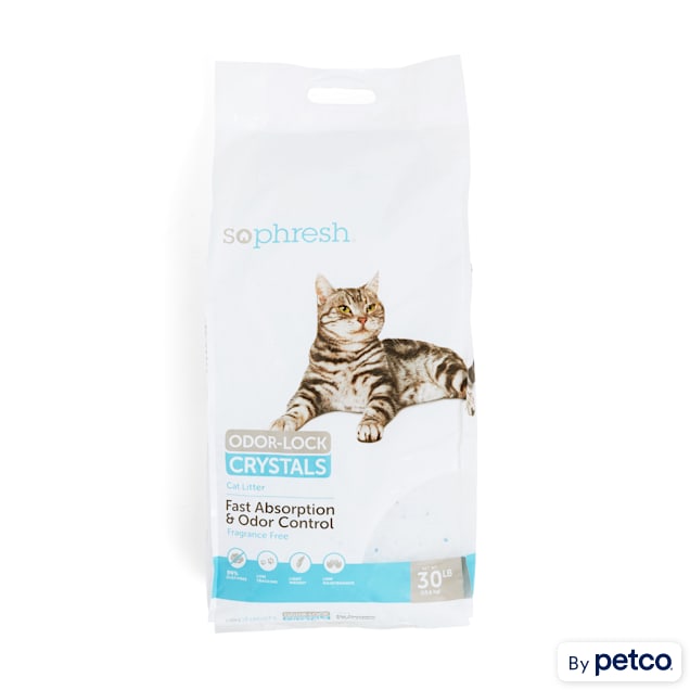 So Phresh Odor-Lock Crystal Cat Litter, 30 lbs. - Carousel image #1