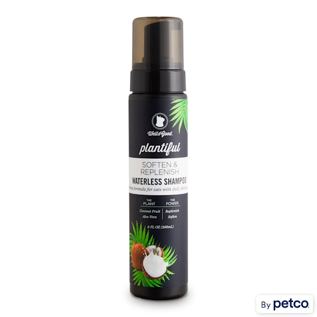 Well & Good Plantiful Soften & Replenish Coconut Cat Waterless Shampoo, 9 fl. oz. - Carousel image #1