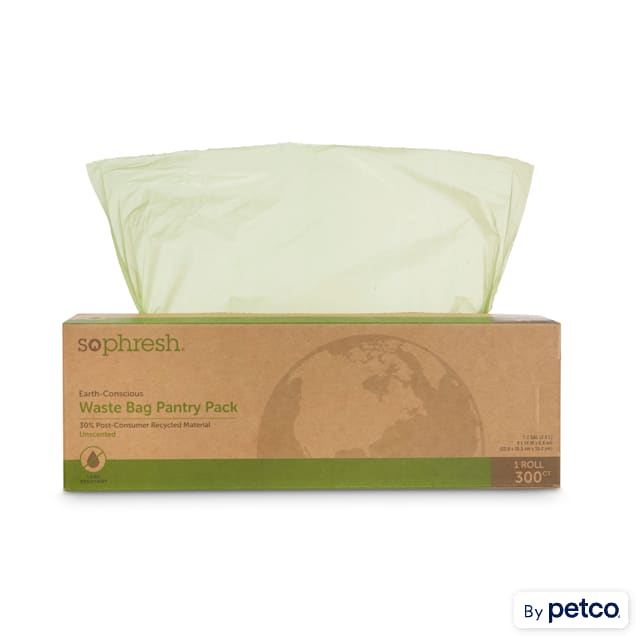 So Phresh Earth-Conscious Dog Waste Bag Pantry Pack, Count of 300 - Carousel image #1