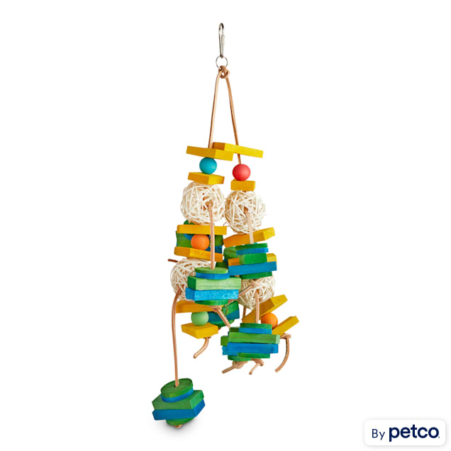 You & Me Jungle Cluster Chewing Bird Toy, Medium - Carousel image #1