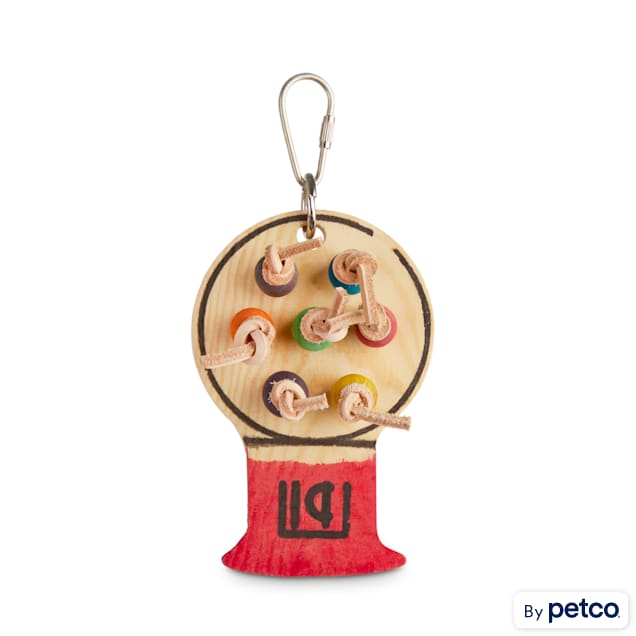 You & Me Gumball Machine Chewing Bird Toy, Small - Carousel image #1