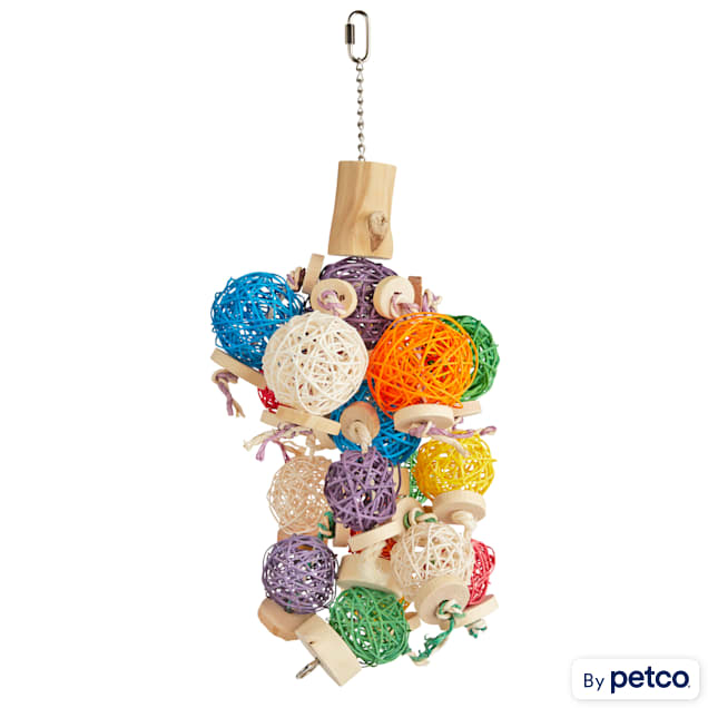 You & Me Cluster Vine Balls Chewing Bird Toy, Large - Carousel image #1