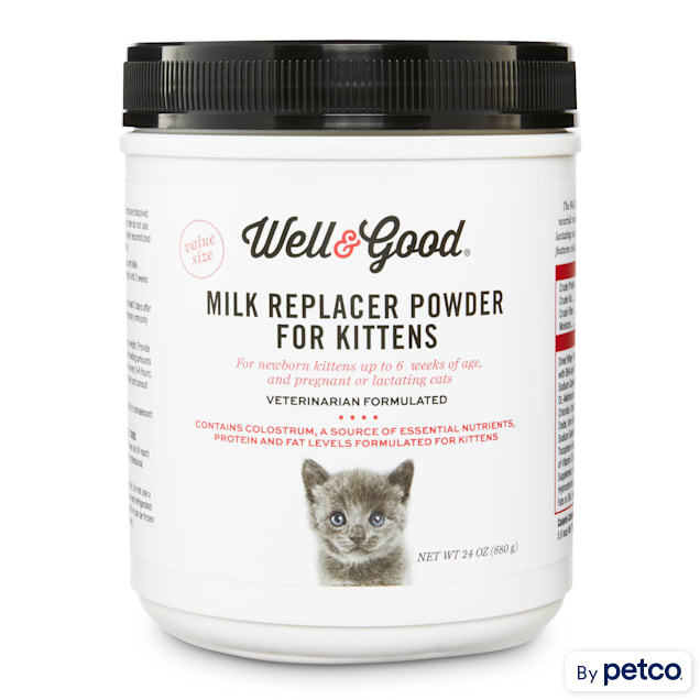 Well & Good Value Size Kitten Milk Replacer Powder, 24 oz. - Carousel image #1