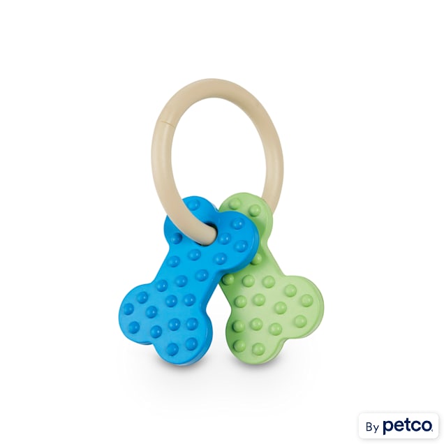 Leaps & Bounds Keyed Up Dog Chew Toy in Various Styles, Medium - Carousel image #1