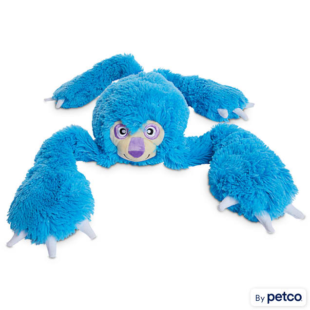 Leaps Bounds Super Sloth Plush Dog Toy with Long Limbs XX Large