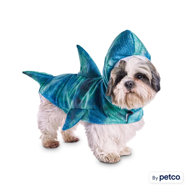 Bootique Land Shark Pet Costume, XX-Small