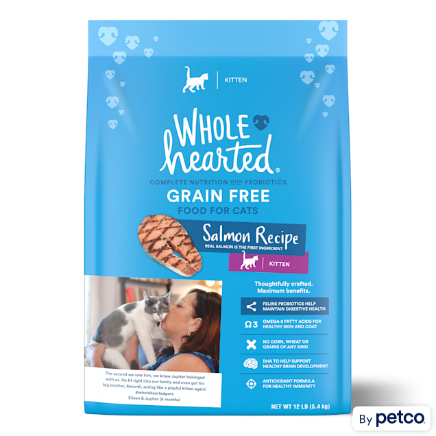 Wholehearted salmon new arrivals dog food