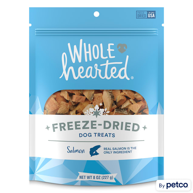 WholeHearted Salmon Freeze Dried Dog Treats 8 oz. Petco