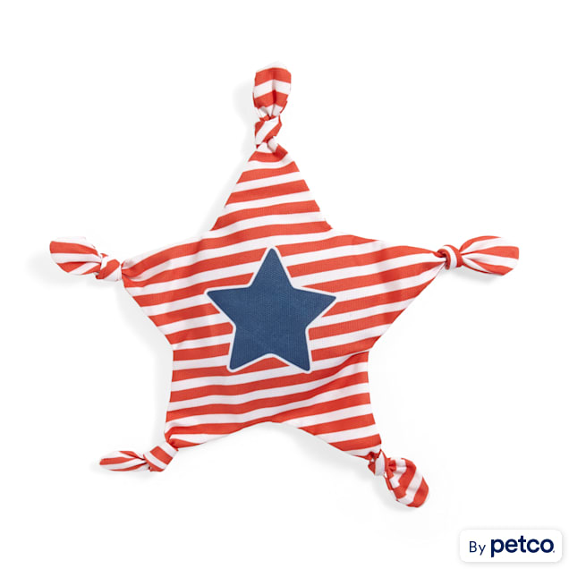 YOULY The Citizen Americana Collection USA Star Dog Toy, Medium - Carousel image #1