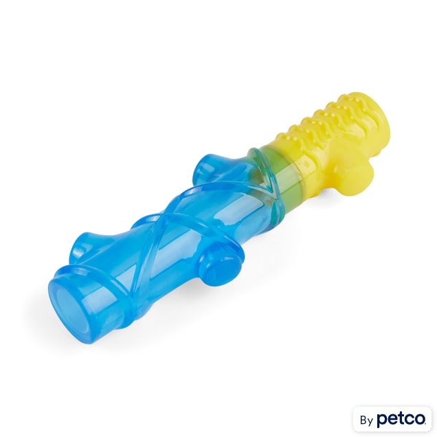 Leaps & Bounds Splash & Dash Floating & Freezeable Water Dog Stick Toy, Small - Carousel image #1
