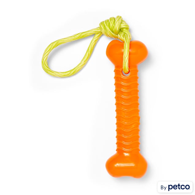 Leaps & Bounds Splash & Dash Floating Bone Water Dog Toy in Various Styles, Medium - Carousel image #1