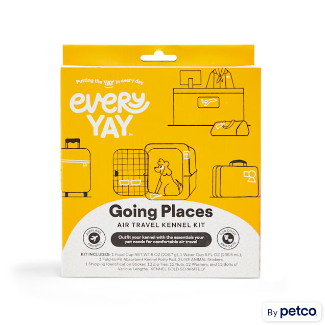 EveryYay Going Places Air Travel Dog Kennel Kit