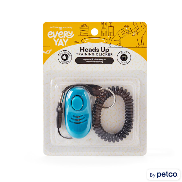 EveryYay Heads Up Soft Training Clicker for Dogs