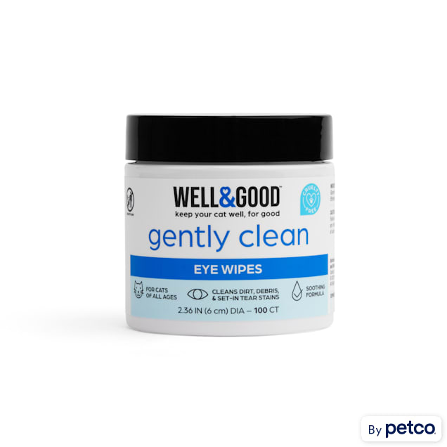 Well and good cat eye wipes store