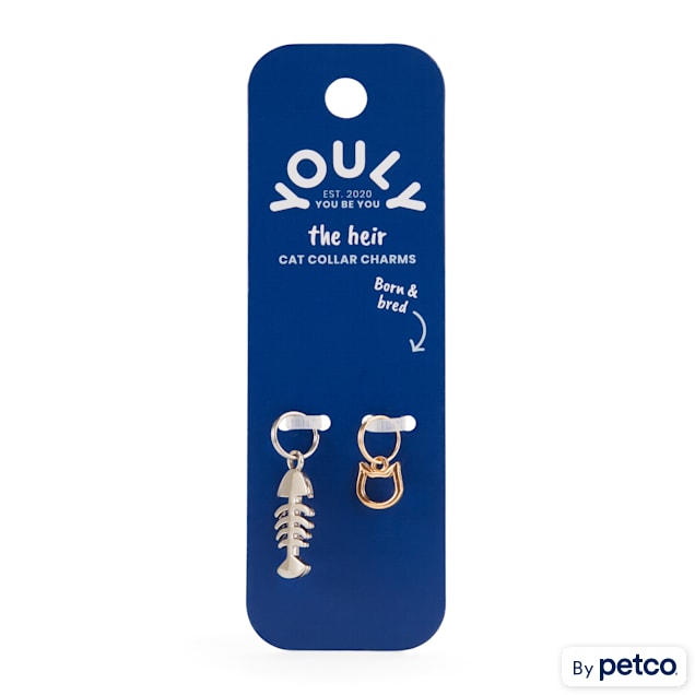 YOULY The Heir Cat Collar Charm Set, Pack of 2
