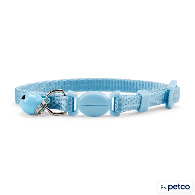 Blue shop kitten collar